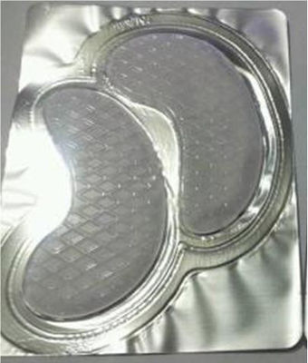 Masker Wajah Kristal Plat Datar / Mesin Pengemas Blister Patch Mata 25 Kali / Menit