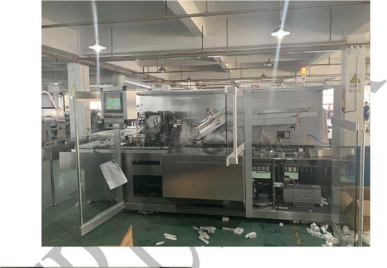 AISI304 Automatic Cartoning Machine 120 box / Min Encasing
