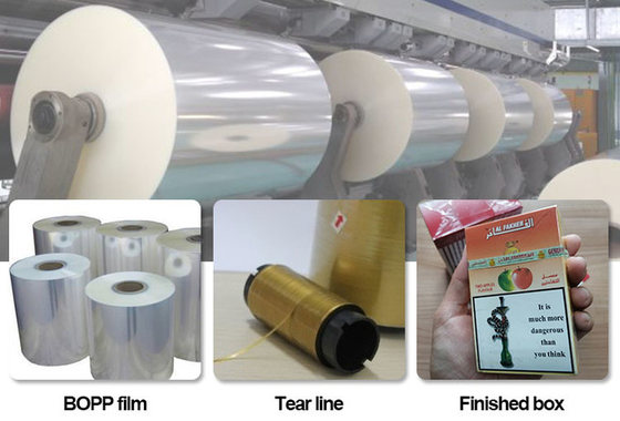 Mesin Kemasan Film Transparan Full Auto, Mesin Membungkus Film Cellophane PVC