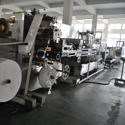 Spun Non Woven 70 Bags / Min Mesin Pembuat Masker Wajah Otomatis