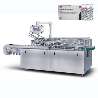 Otomatis Tablet Horisontal Tablet Kapsul Kotak Kotak Mesin Pengemasan Blister Board Plate Tray Cartoning Mesin Pengemasan