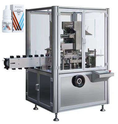 Otomatis 10ml 20ml 30ml tetes mata minyak esensial cair kotak karton mesin pengemasan