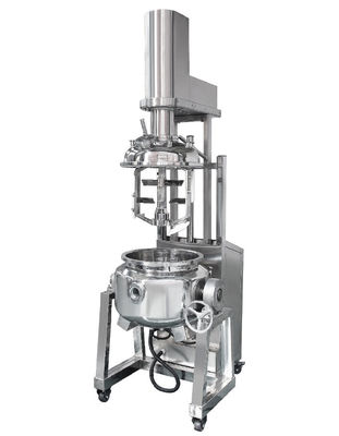 Harga Pabrik Vacuum Emulsifying Homogenizer Hydraulic Lifting Vacuum Emulsifying Homogenizer Mixer Machine